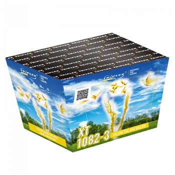 Bateria dzienna YELLOW SMOKE TAIL WITH SALUTE & WILLOW XT1082-3 - 36 strzałów 1.2"