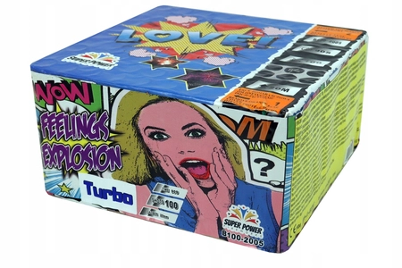 FEELINGS EXPLOSION B100-2005 - 100 strzałów 0.8"