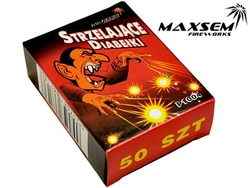 Strzelające Diabełki P1004 - 50 sztuk