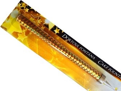 Złota fontanna tortowa 20cm DF20CM1Z - 60 sekund