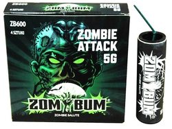 Zom Bum Zombie Attack 5g ZB600 - 4 sztukI (całe opakowanie)
