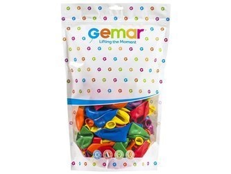 Balon G110 pastel 12" - "różnokolorowy" / 50 szt. G110/80/50