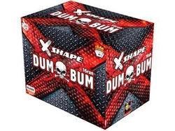 Dumbum X shape CX1620D - 16 strzałów 0.8"