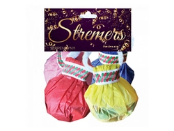 Serpentyny rzucane Kolorowe MIX TXK162 - 4 sztuki