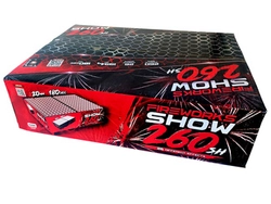 Fireworks show 260 C26020F/C - 260 strzałów 0.8"