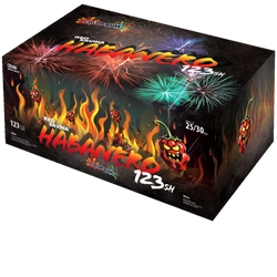 Color Bum Habanero Red Savina CB500 - 123 strzały 1"/1.2"