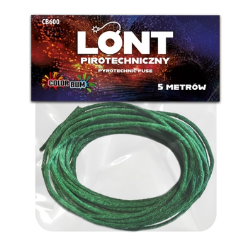 Lont zielony ZBC600 - 2mm, 5m