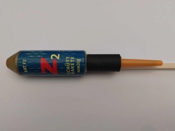 Rakieta Schüttrakete 102-2 Z2 - Złoty brokat i biały błysk  - 1 sztuka