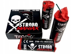Strobo Maniax White STR90 - 3 sztuki