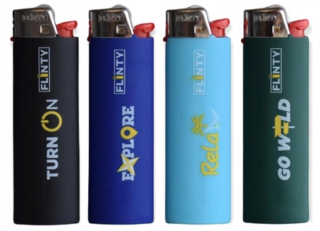 Zapalniczka krzesiwowa FLINTY - 1 sztuka (kolor losowy)