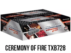 KONESER Ceremony of Fire 4in1 TXB728 - 276 strzałów 1"/1.2" F3