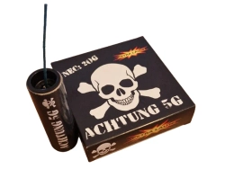 Mocna petarda Achtung 5G - dystrybucja fajerwerkigorzów - 5g NEC/szt - 4 sztuki (całe opakowanie)