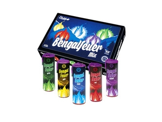 Bengalfeuer Mix FFL-20MIX (RGYBP) - 5 sztuk