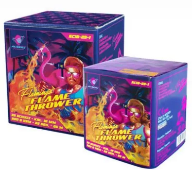 Flamingo flamethrower AC18-25-1 - 25 strzałów 0.7"