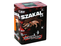 Szakal 2.5 ZBS302 - 12 strzałów 1"