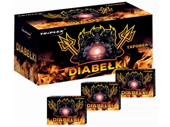 Strzelające diabełki TXP082A - 50 opakowań - BOX