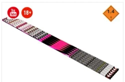 Rzymskie ognie Color balls R7040C - 40 strzałów 7mm - 6 sztuk