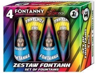 Zestaw 4 fontanny PXF209 - 4 sztuki