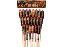 Zestaw rakiet Sky Burners 04658 - 21 sztuk