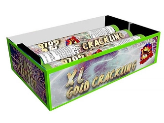 Single Shots Gold Crackling CLE5007 XL - 3 sztuki