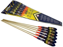 Super- Bomben-Raketen FR100-MIX - 6 sztuk