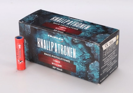 KNALLPATRONEN RACE PISTOLETOWE Z HUKIEM XP1040 - 50 sztuk (całe opakowanie)