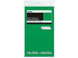 Obrus plastikowy, zielony, 137x274 cm 50359