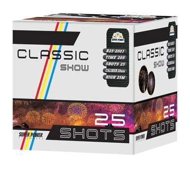 CLASSIC SHOW B25-2003 - 25 strzałów 0.8"