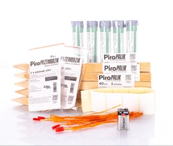 Zestaw do odpalania 5min dymnych z zapłonnikami