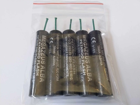 Petardy MEGAZEUS ALBA - 0,5g NEC/szt - 5 sztuk