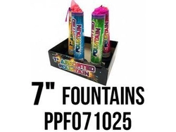 Fontanny 7" Mix Of Fountains PPF071025 - 4 sztuki.