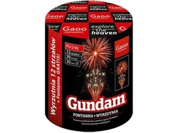 Gundam FS12-02 - fontanna + 12 strzałów 0.8"