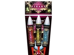 Rakiety Gigant TXR069 - 3 sztuki