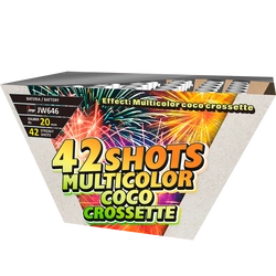 MULTICOLOR COCO CROSSETTE JW646 - 46 strzałów 0.8"