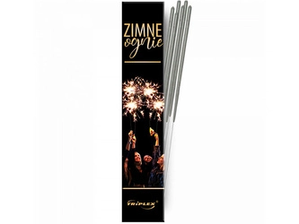 Zimne ognie 28cm BLACK TXF748E - 10 sztuk