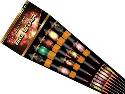 Zestaw rakiet Big Star P9810 (whistling to bang) - 21 sztuk