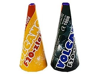 Zestaw wulkanów F20-SG - Srebrny/Złoty