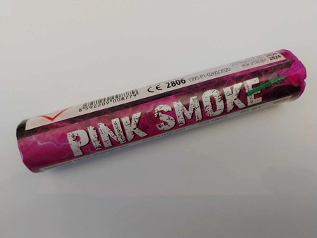 Świeca dymna PINK SMOKE PPD22P - różowa