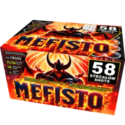 MEFISTO CB103 - 58 strzałów 1"-1.2"