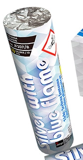 Fontanna SILVER WITH BLUE FLAME JF107/B - 1 sztuka