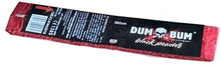 Karabinek petard Dum Bum Black power K100R - 100 strzałów