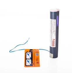 Mina dymna z zapalnikiem SM40 - Pirotechnika Manna - różowy