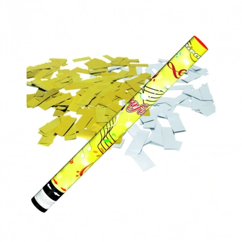 KONFETTI PNEUMATYCZNE 60CM ZŁOTE I SREBRNE TXK081/000067