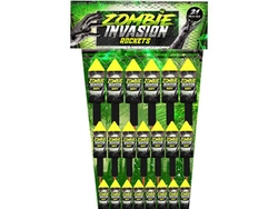 Rakiety Zombie Invasion RS21Z - 21 sztuk