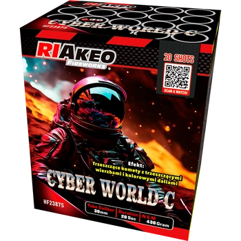 CYBER WORLD C HF2387S - Riakeo - 20 strzałów 1.2"