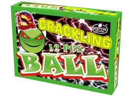 Strzelające kulki Crackling Ball CLE0052 - 12 sztuk