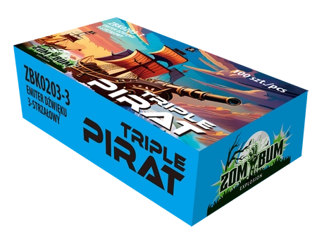 Triple Pirat ZomBum ZBK0203-3 - 100 sztuk