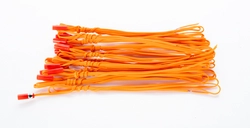 e zapałka spArkcontrol - zapalnik (zapłonnik) pirotechniczny typu ematch EM-ORA-100R/K pomarańczowy -> czerwony - 100cm -  opak: 15szt