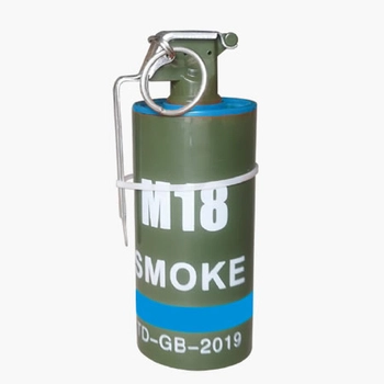 Granat dymny Smoke M18 Cle7034-blu - Niebieski