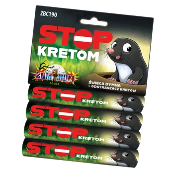 Swiece dymne Stop Kretom ZBC190 - 4 sztuki